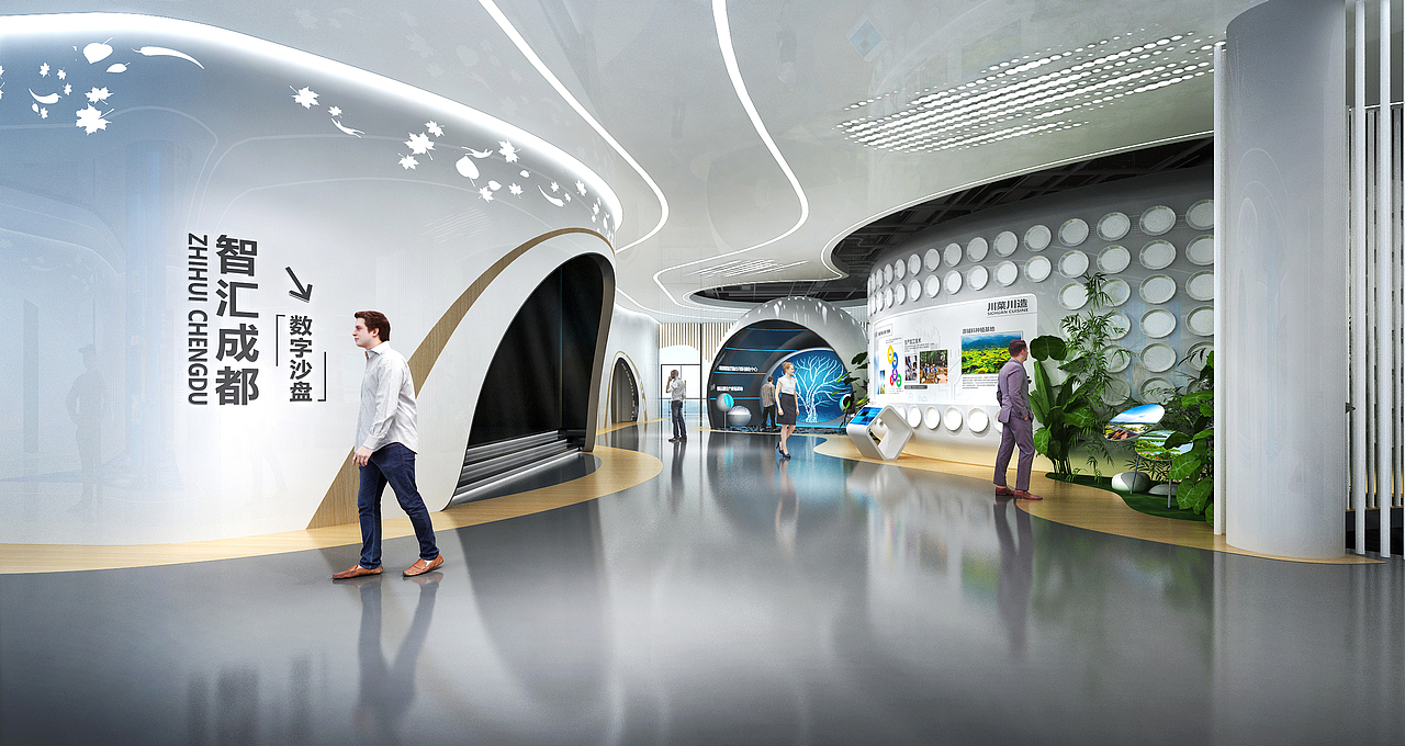 郫县一个展馆设计