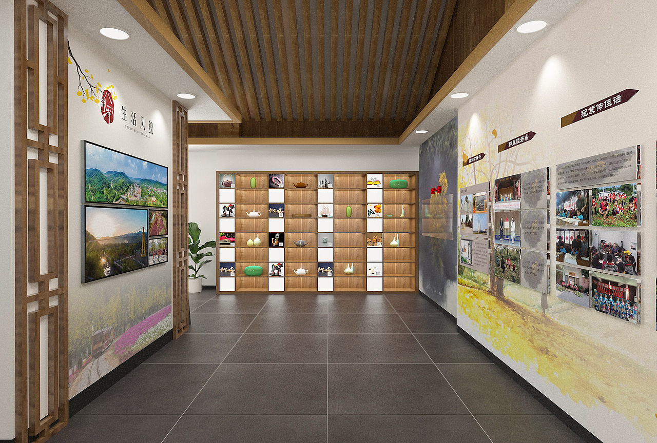 文化展厅（图ZMzA1MDg5MDIw） - 其他空间 - 站酷设计师猪猪要上天原创素材 - 站酷ZCOOL