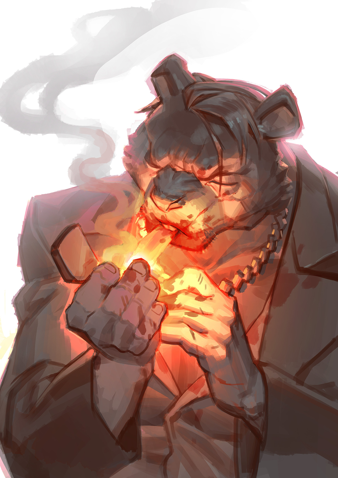 行凶后的一支烟