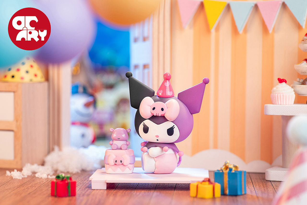 萌趣 三丽鸥欢乐颂系列微盒拍摄