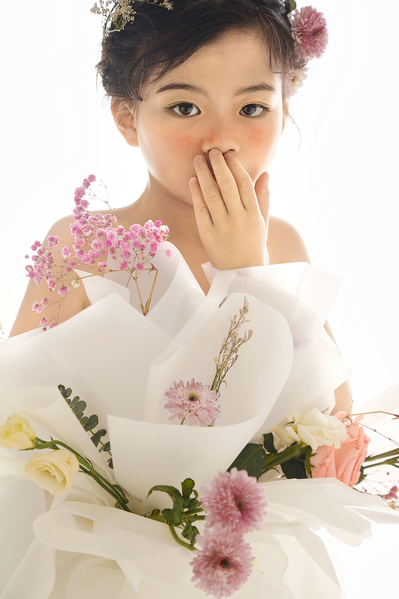 花束写真|儿童摄影（图ZMzA0MDA4MzU2） - 人像摄影 - 站酷设计师微光摄影工作室原创素材 - 站酷ZCOOL