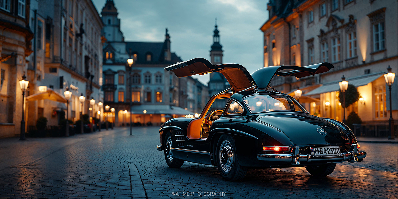 再现经典,Mercedes Benz 300 SL -AIGC