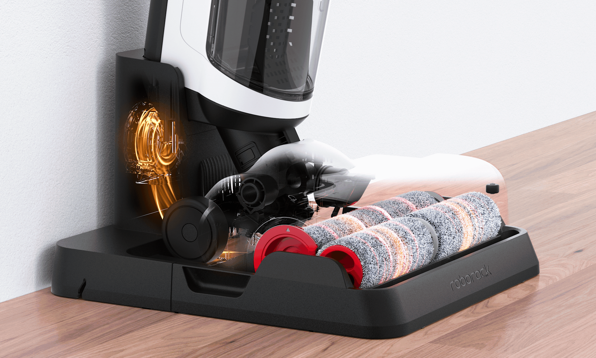 石头科技 洗地机Dyad Pro 网页渲染图素