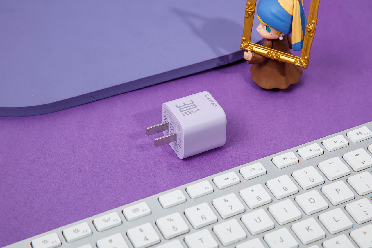 罗马仕 AC20C-30W 小果冻 紫色 充电头