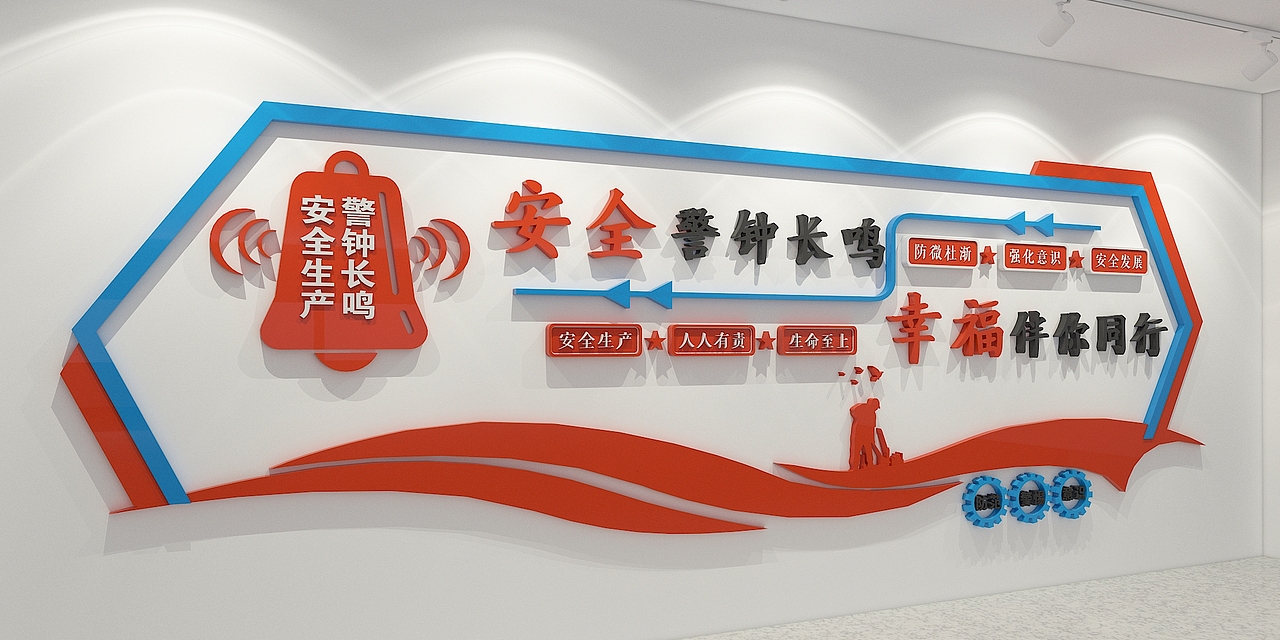 消防安全标语文化墙