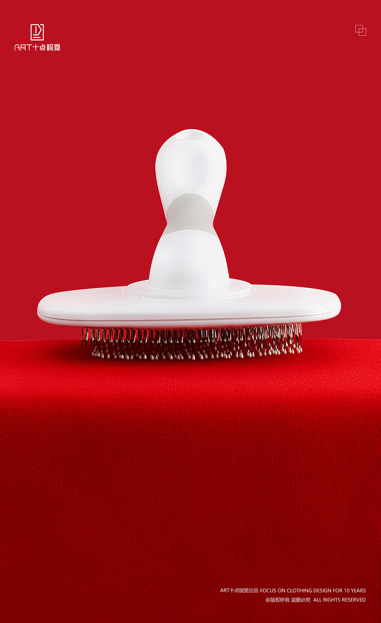 大红内衣拍摄 | 保暖内衣修图 x 电商男女保暖详情摄影