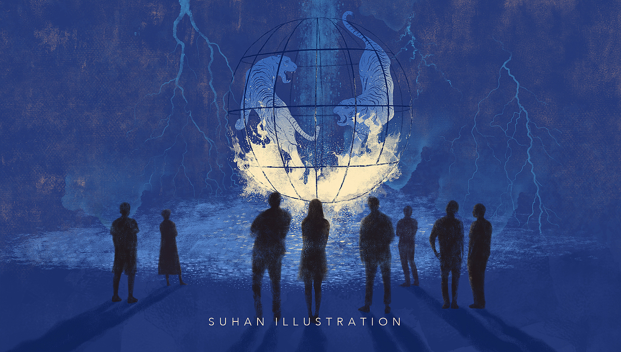 2023年度插画总结｜时间有她的来意（图ZMzU5NTM0Mjg4） - 艺术插画 - 站酷设计师苏寒原创素材 - 站酷ZCOOL