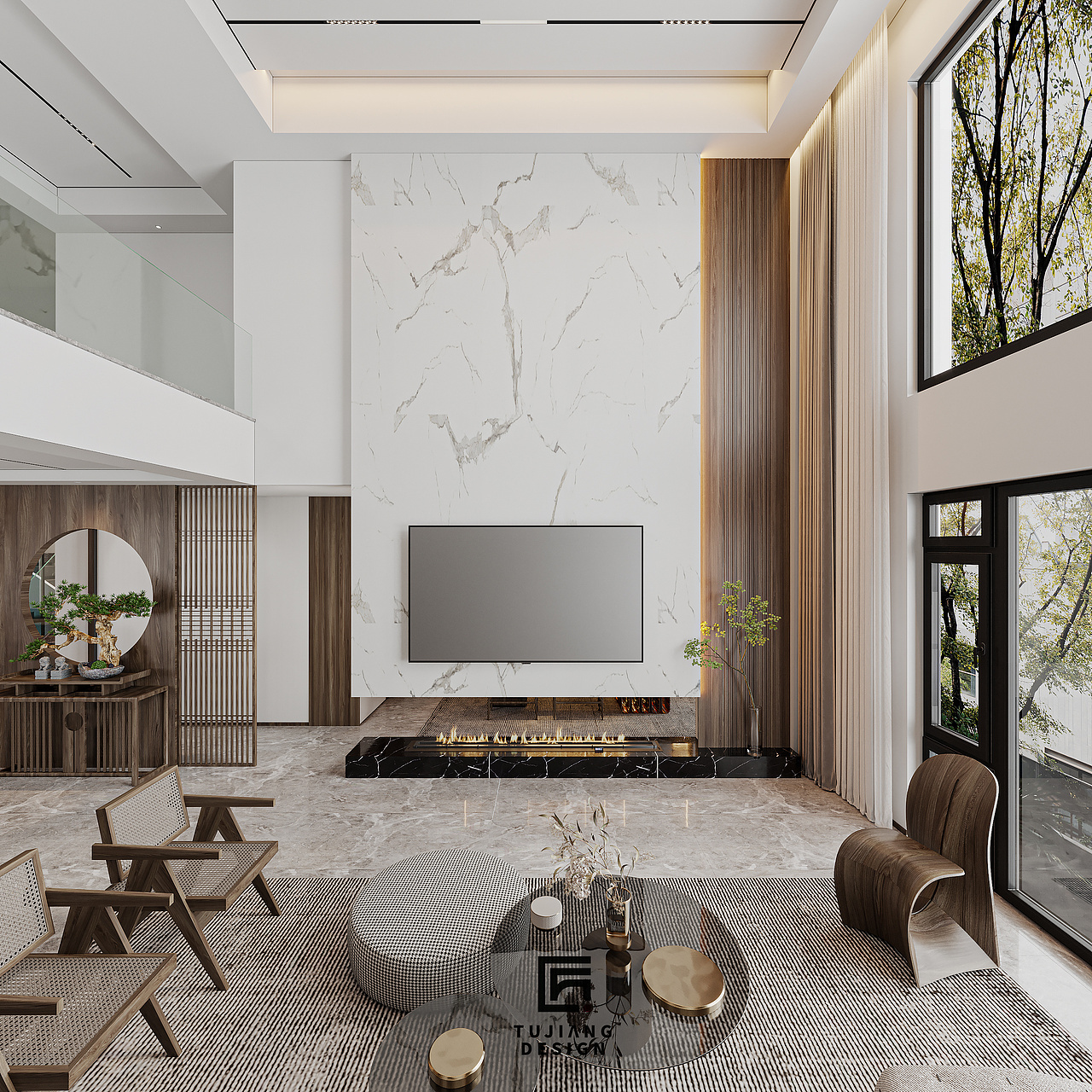 闲时只想待在家的新中式