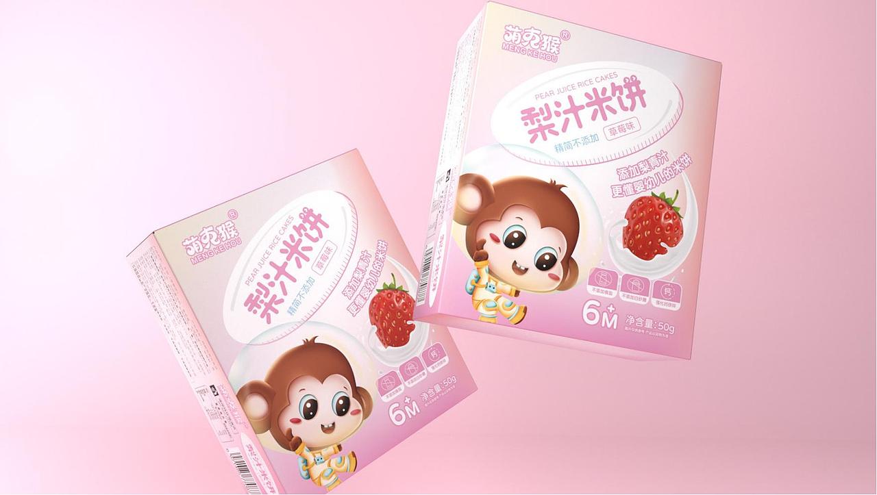 梨汁米饼包装设计