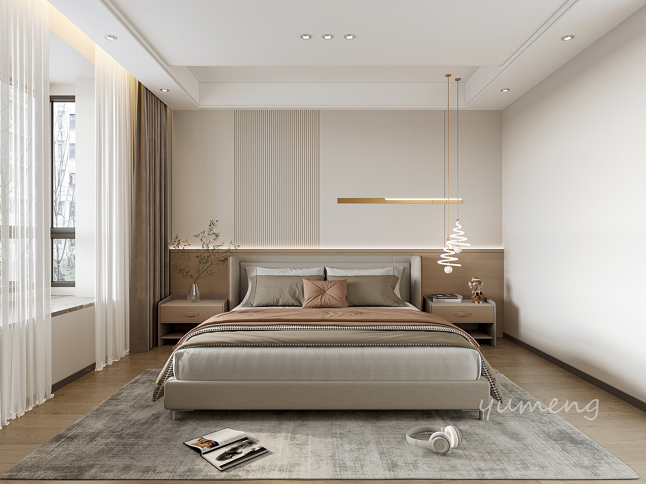 家装 || 现代奶油风 || 温柔治愈每个角落