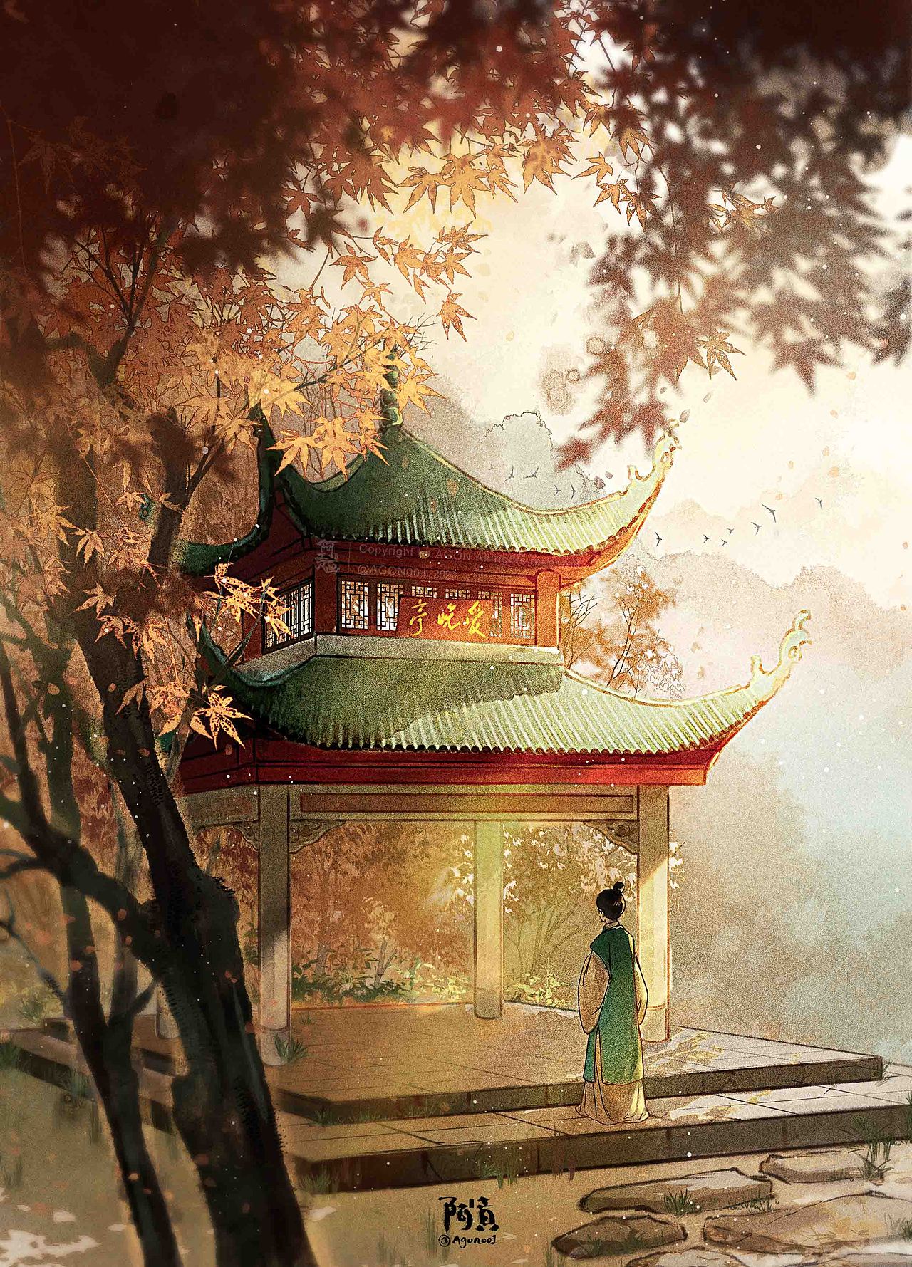古风风景~组图（2）（图ZMzQ1OTMyOTAw） - 创作习作 - 站酷设计师无敌阿贡原创素材 - 站酷ZCOOL