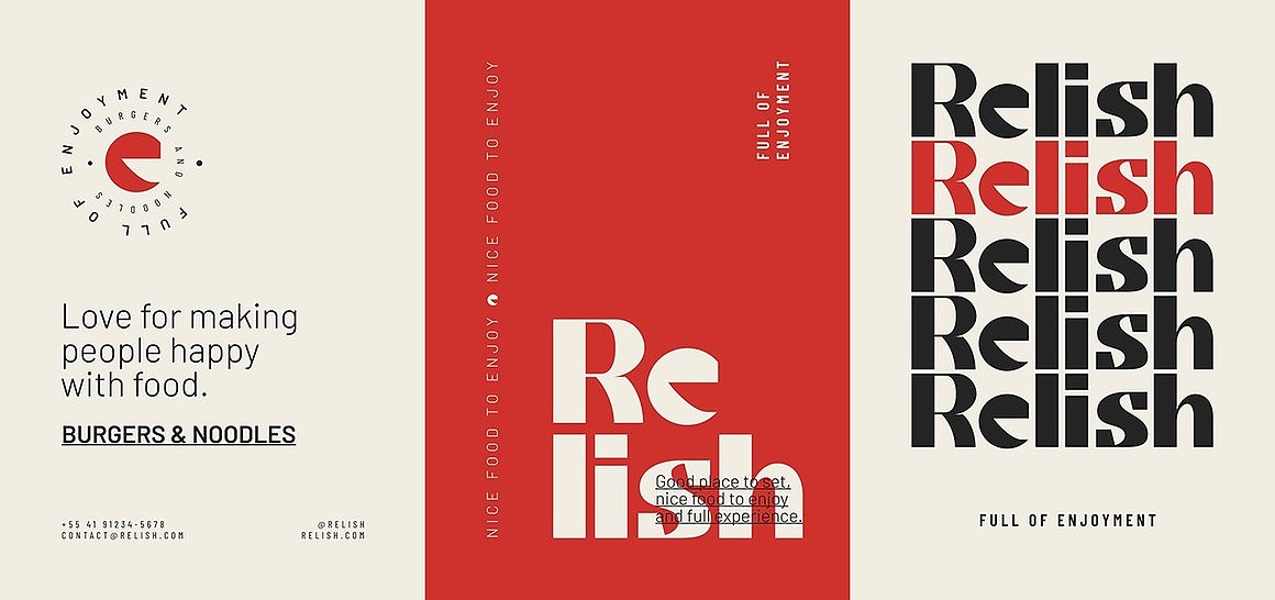 RELISH视觉设计(享受)（图ZMzQ1NjExNjI0） - 包装 - 站酷设计师老舍计原创素材 - 站酷ZCOOL