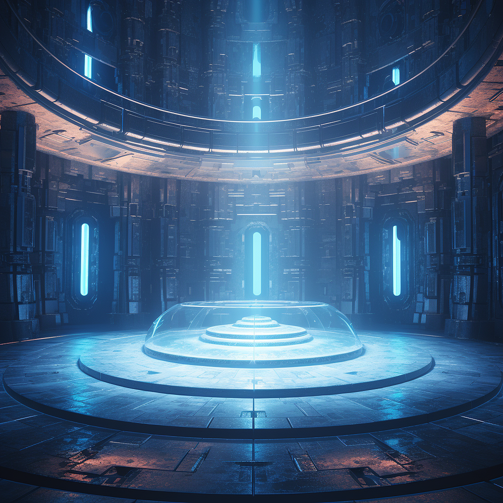 AI科技空间大场景 | 保姆教程（图ZMzQ5NTQ5Mjcy） - 品牌 - 站酷设计师狮子白原创素材 - 站酷ZCOOL