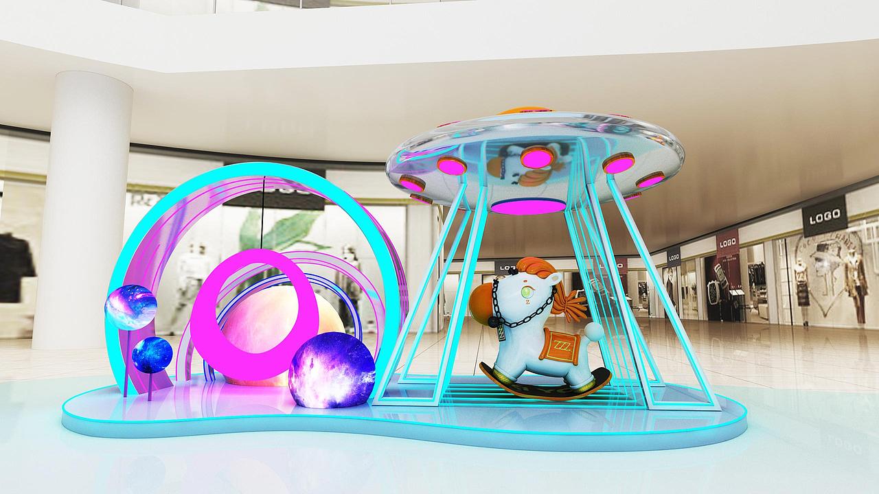 西游赛博工厂-美陈ip展