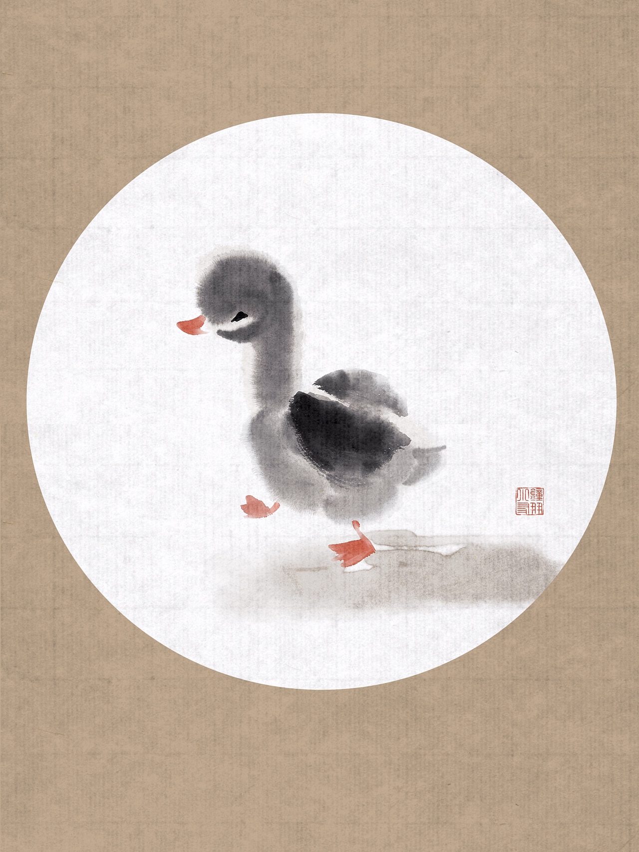 ipad仿水墨国画——花鸟鱼虫（图ZMzQ0ODgyMzk2） - 儿童插画 - 站酷设计师钟小朋友原创素材 - 站酷ZCOOL