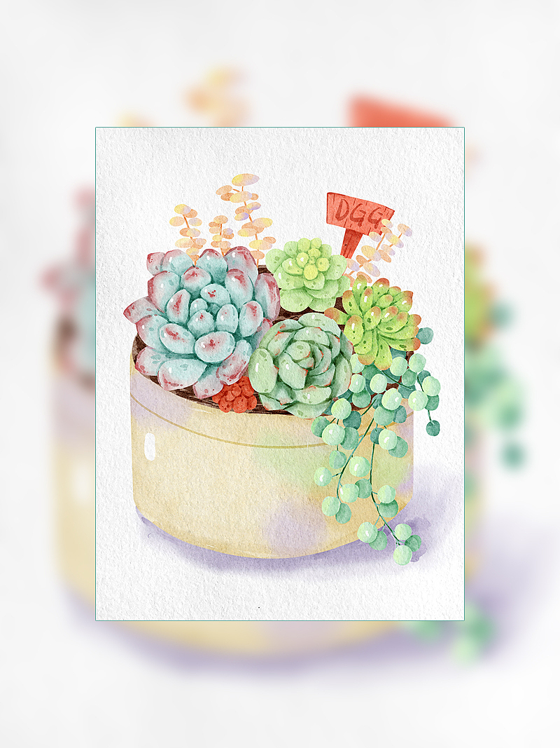 iPad水彩练习 procreate还是蛮香的