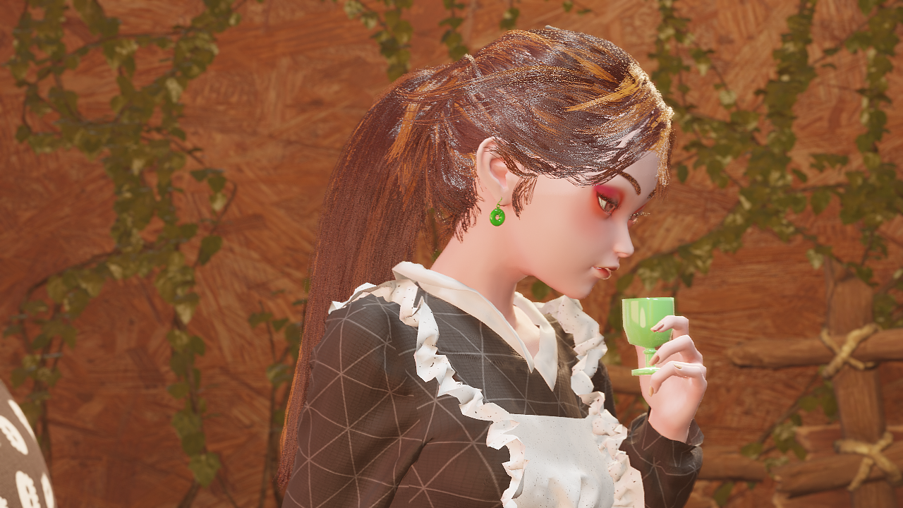 Blender || 女仆少女 在线诱惑（图ZMzU4NTc0OTIw） - 动画/影视 - 站酷设计师桃花小晚子原创素材 - 站酷ZCOOL