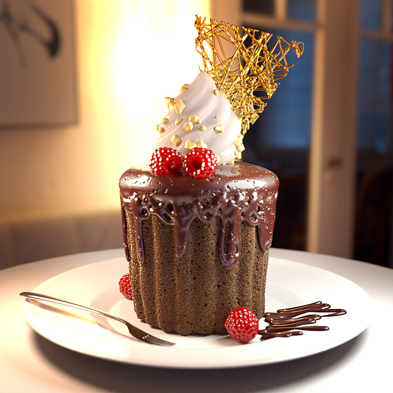 巧克力蛋糕