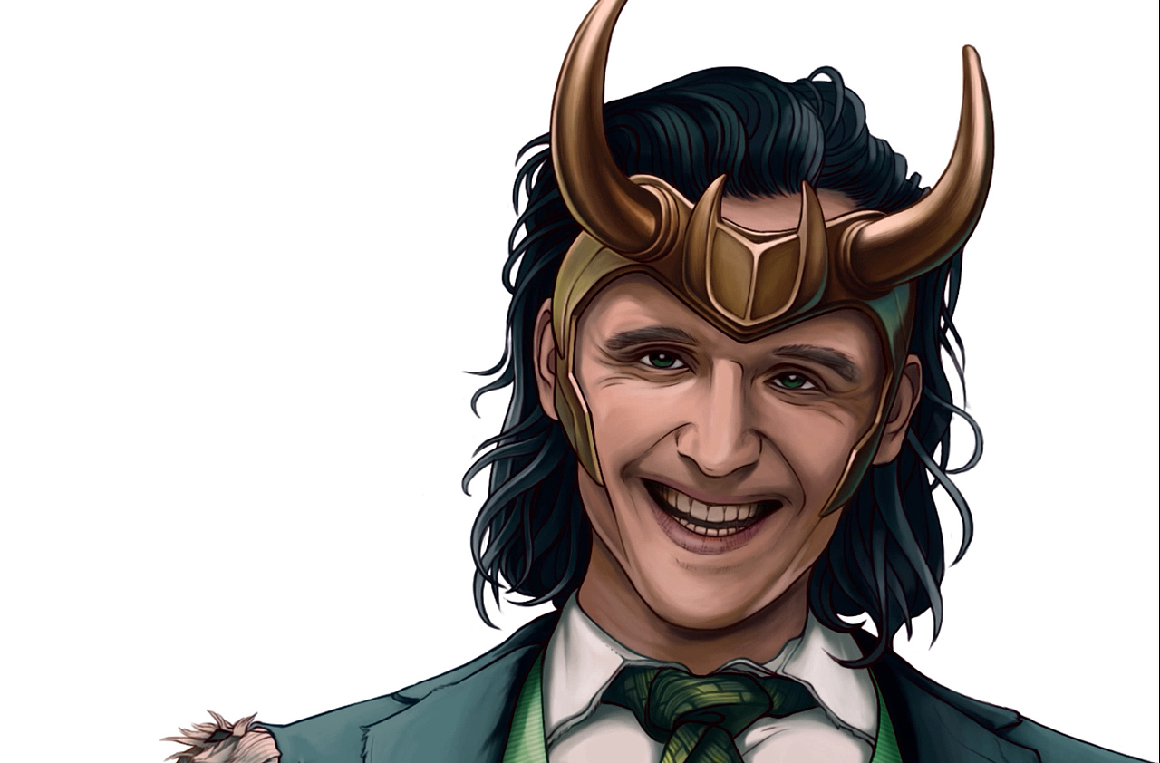 PS手绘教程:洛基President Loki(图ZMzQ1MzUyMDQ0) - 创作习作 - 站酷设计师野孩子涂鸦原创素材 - 站酷ZCOOL