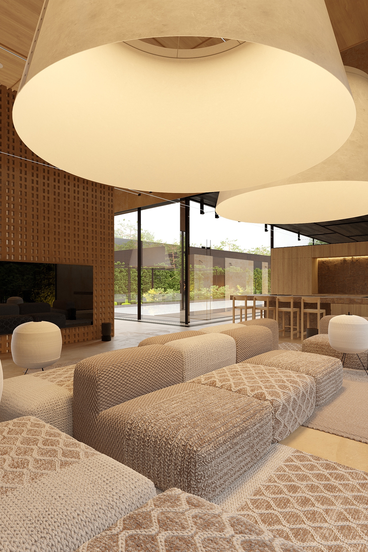 極簡別墅的整體方案