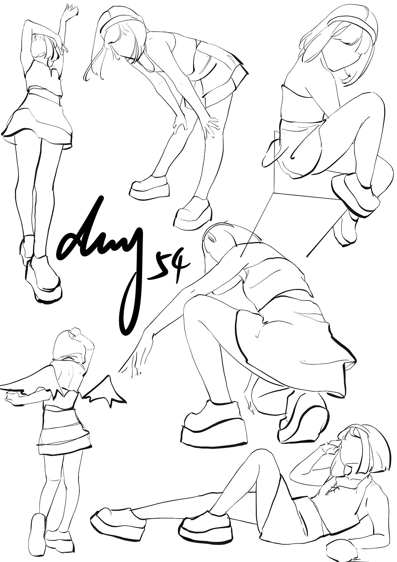 #速寫60天挑戰(zhàn)賽#day54@速寫班長（圖ZMjk4NTEwMzky） - 創(chuàng)作習(xí)作 - 站酷設(shè)計(jì)師和速寫死磕原創(chuàng)素材 - 站酷ZCOOL