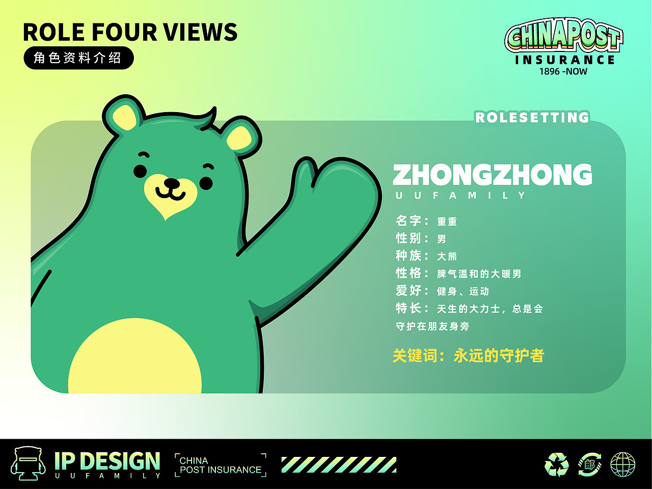 UUFAMILY来啦！ | 中邮保险IP形象设计（图ZMzIzMDU2ODE2） - IP形象 - 站酷设计师言帆原创素材 - 站酷ZCOOL