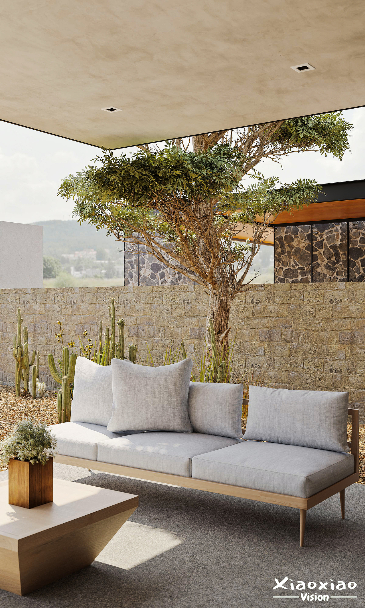 沙漠别墅作品丶（图ZMzE5ODUzNTI4） - 家装设计 - 站酷设计师笑笑表现原创素材 - 站酷ZCOOL