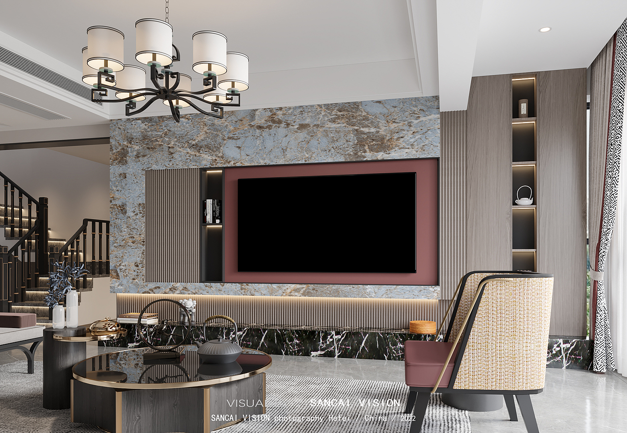 客餐厅||新中式&现代简约