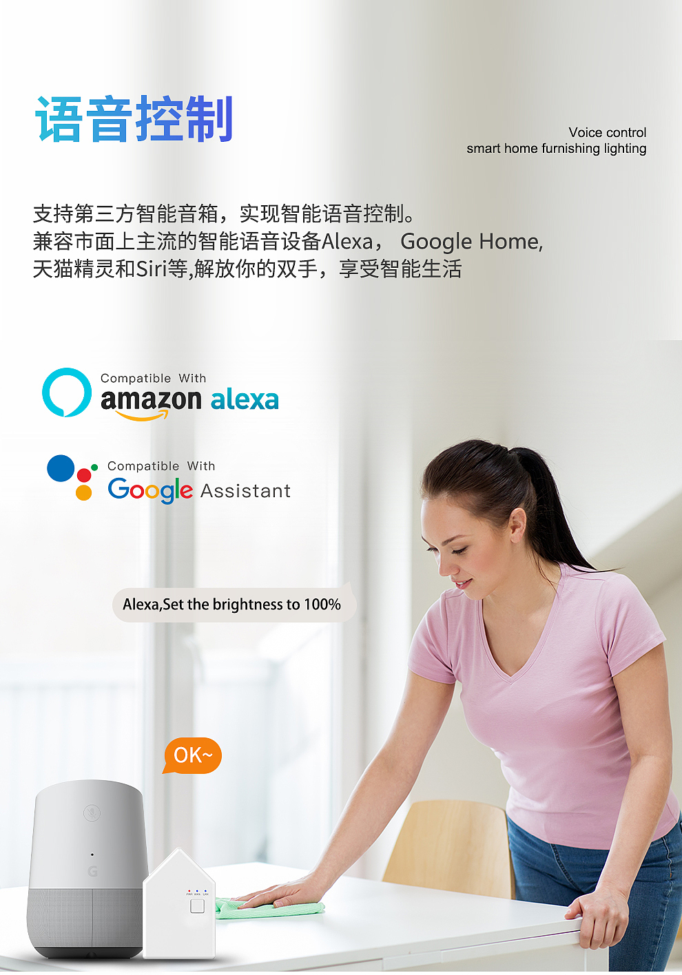 WiFi智能RGB美式筒灯