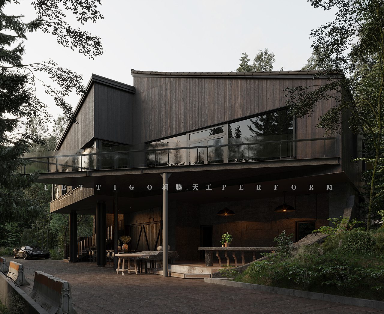 建筑/外立面效果图案例（图ZMzQ0ODA2NzM2） - 建筑设计 - 站酷设计师澜腾天工W原创素材 - 站酷ZCOOL