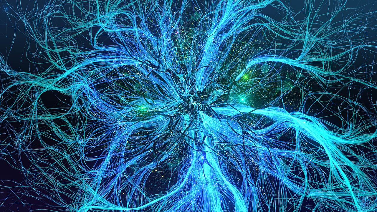 唯美粒子树--ae粒子光线特效