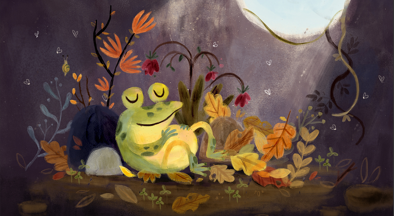 绘本《井底之蛙》部分内页