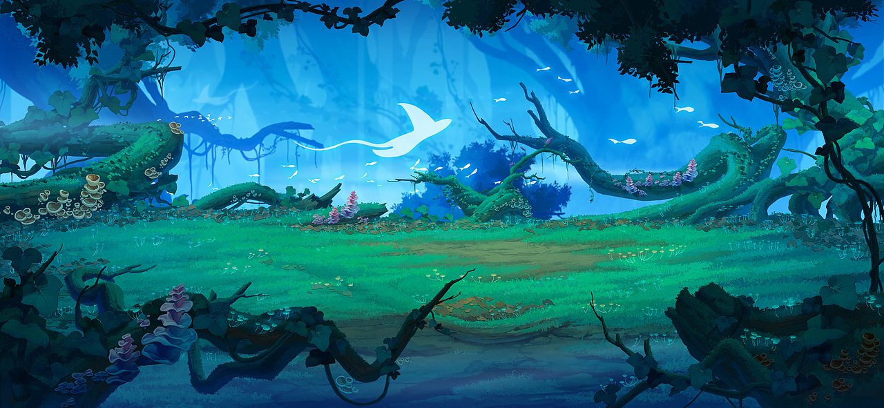 二次元项目战斗场景（图ZMzU3Njk5MzQ0） - 游戏原画 - 站酷设计师OOALUOO原创素材 - 站酷ZCOOL