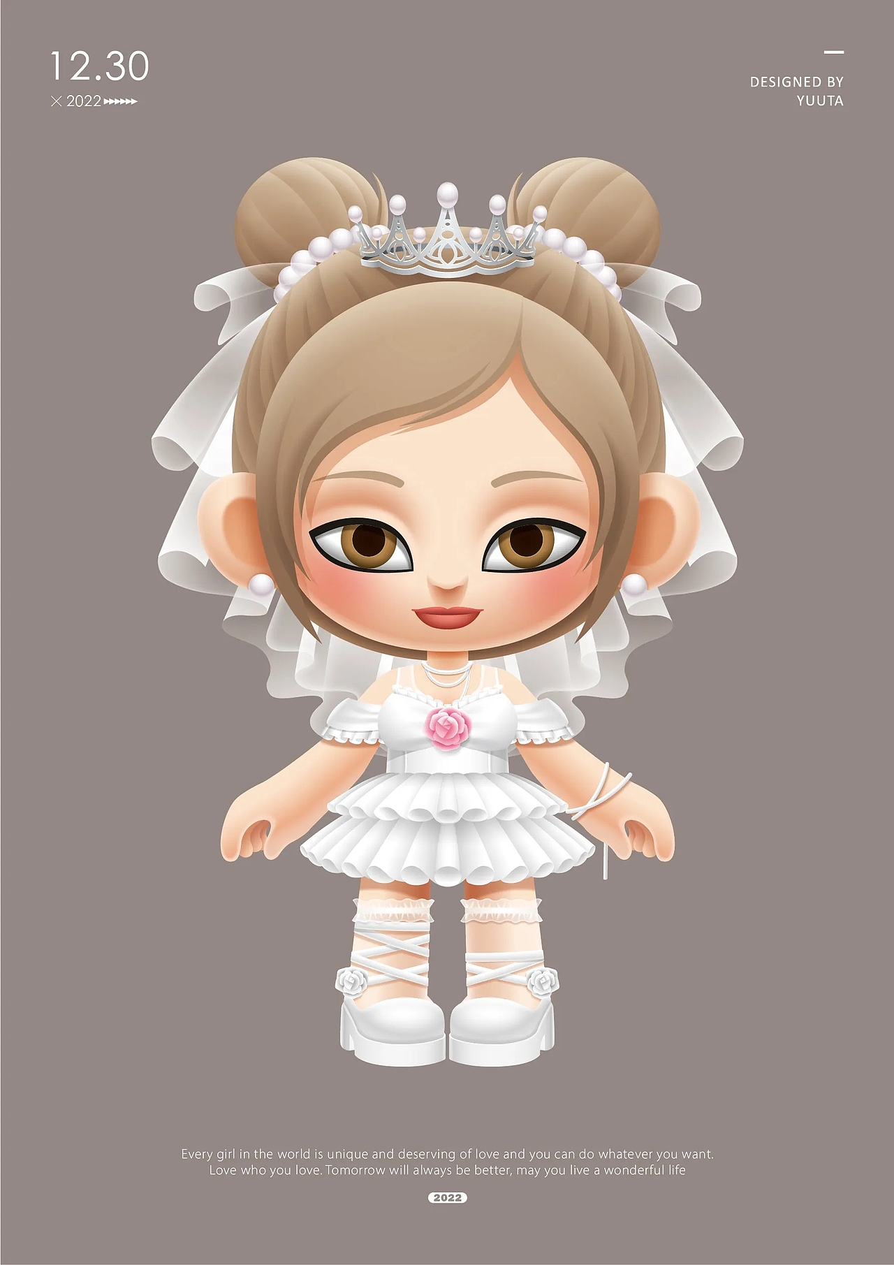 伪3D人物插画 甜&酷girl（图ZMzQ3ODkzNjY0） - 创作习作 - 站酷设计师尤塔ta原创素材 - 站酷ZCOOL