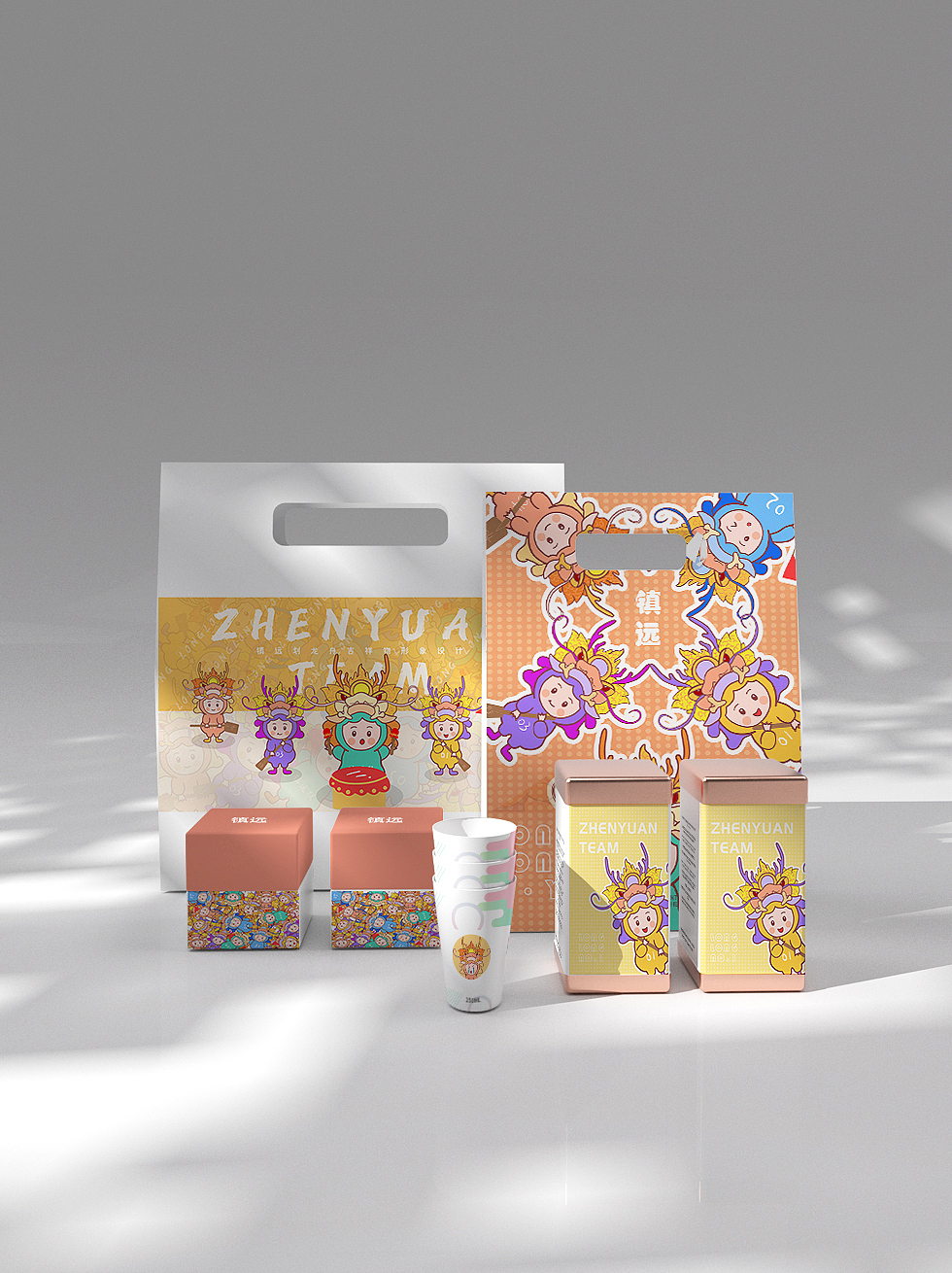 《镇远龙龙IP》（图ZMzA4MTM0NjAw） - IP形象 - 站酷设计师蕊妹原创素材 - 站酷ZCOOL