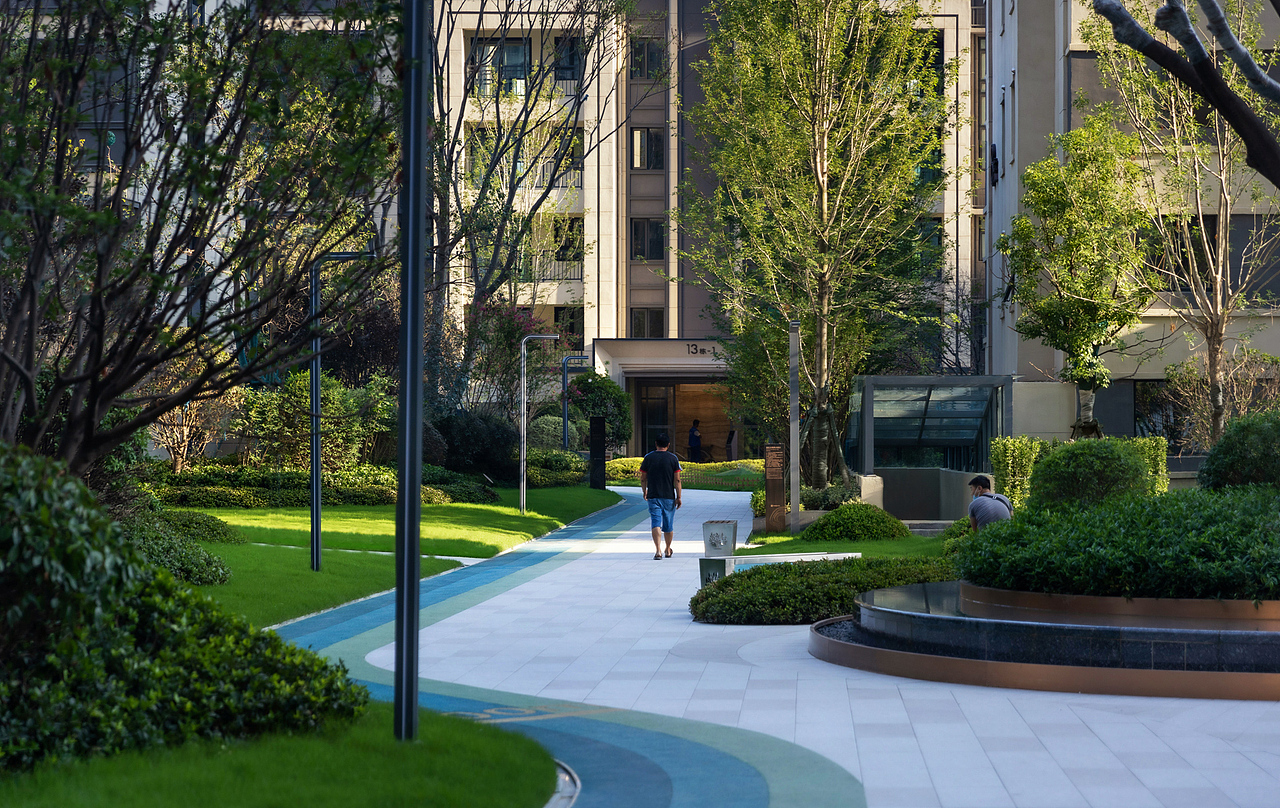 伯立森景观作品│湖滨世家·悠然苑