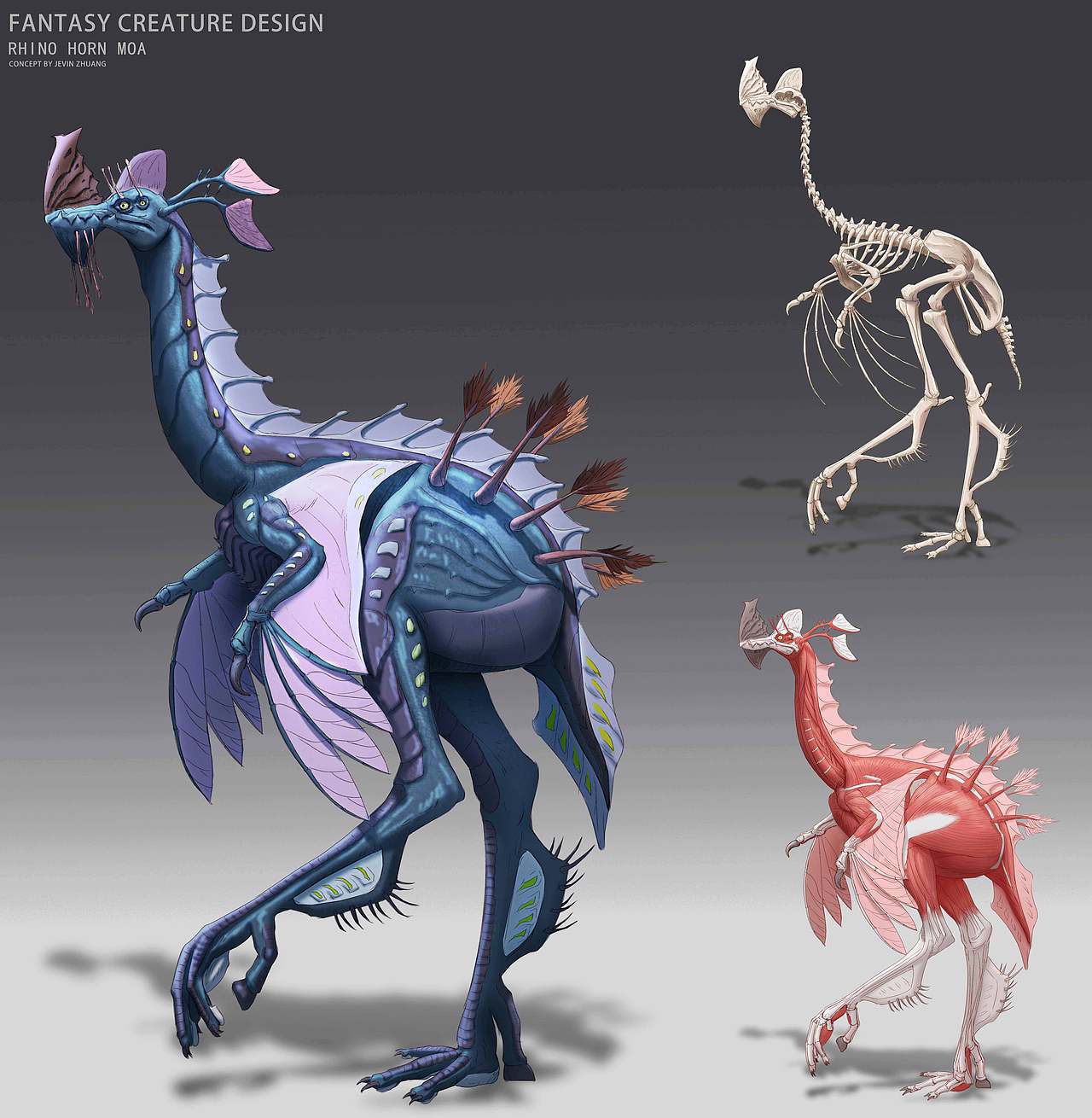 神秘海域-环岛生物系列（图ZMzQwNTUzMjky） - 概念设定 - 站酷设计师金海川原创素材 - 站酷ZCOOL