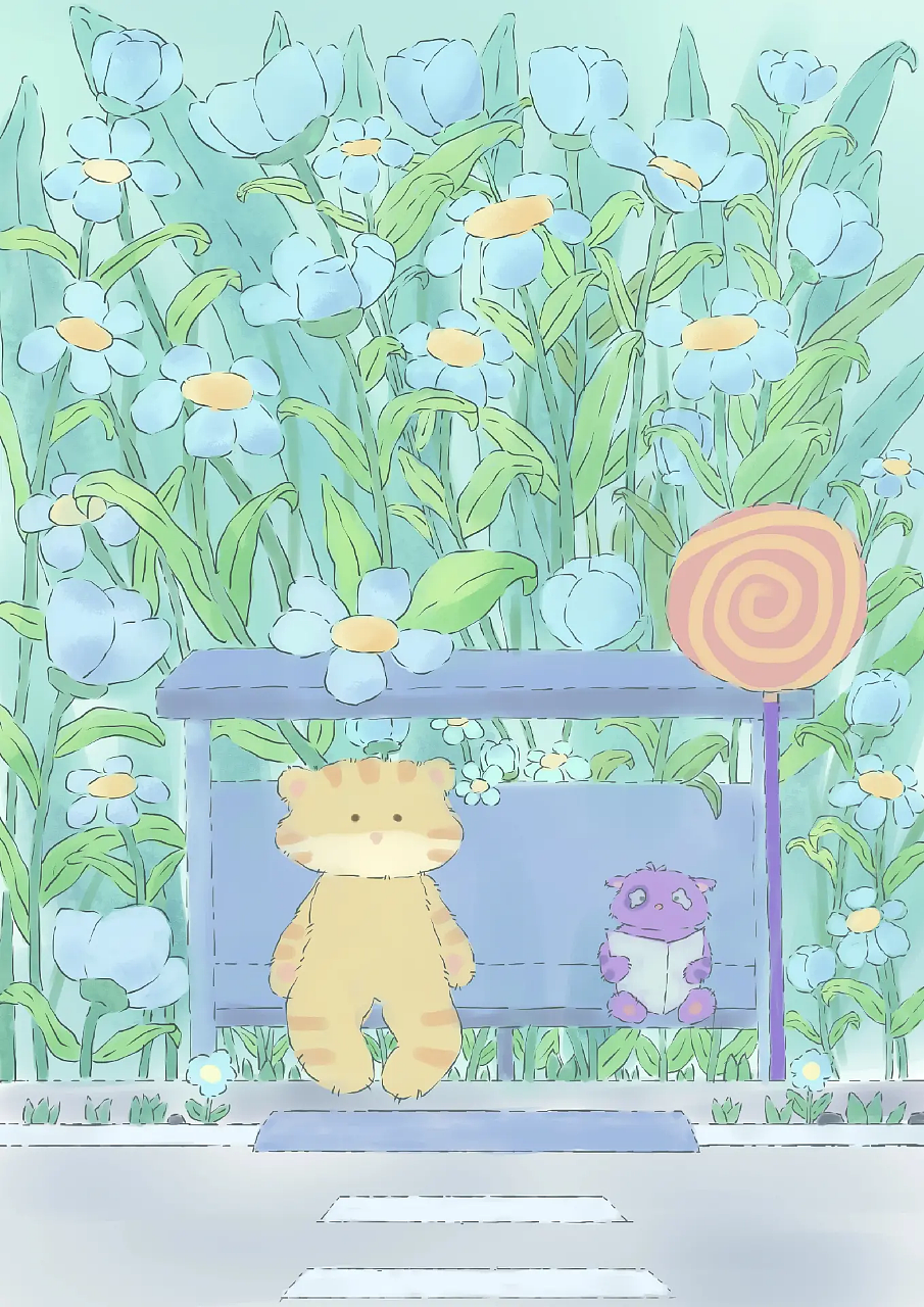 猫咪系列治愈系插画 ——《阿达的日记》（图ZMzM4MDU5NDQw） - 绘本 - 站酷设计师衍川阿原创素材 - 站酷ZCOOL