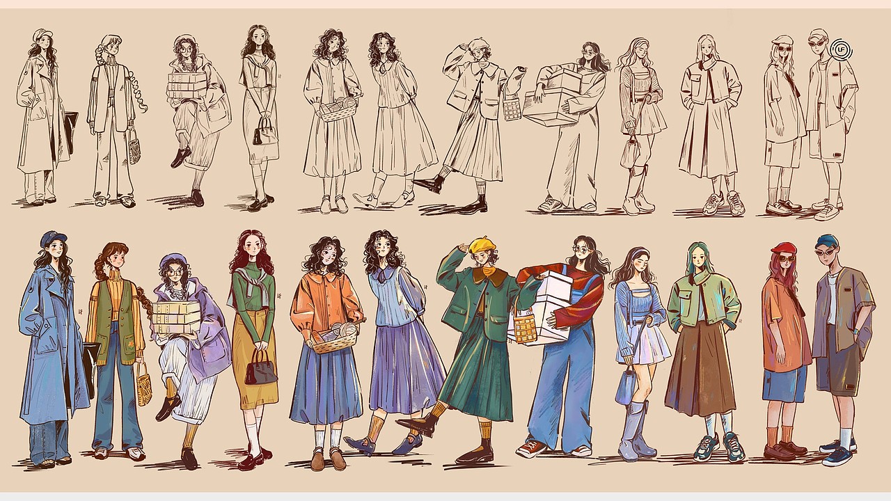 插画练习（图ZMzU0MjI5MTky） - 创作习作 - 站酷设计师阿罗芬芬原创素材 - 站酷ZCOOL