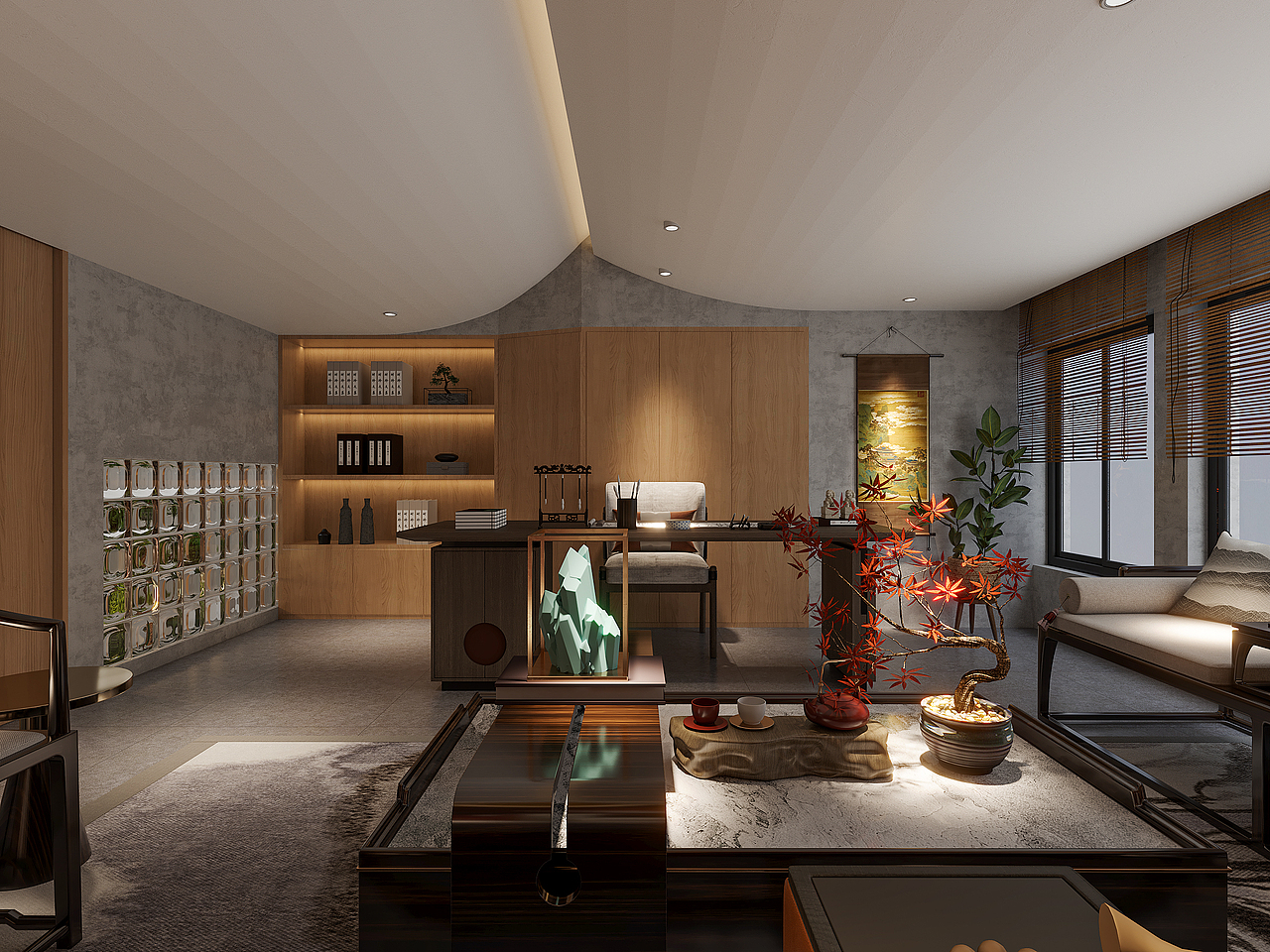 茶室（图ZMzE5NTQ2NDUy） - 商业空间设计 - 站酷设计师凉曦曦原创素材 - 站酷ZCOOL