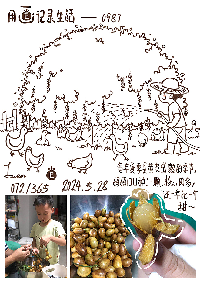 用画纪录生活38（图ZMzcwNzEyMzc2） - 单幅漫画 - 站酷设计师芥末小E原创素材 - 站酷ZCOOL
