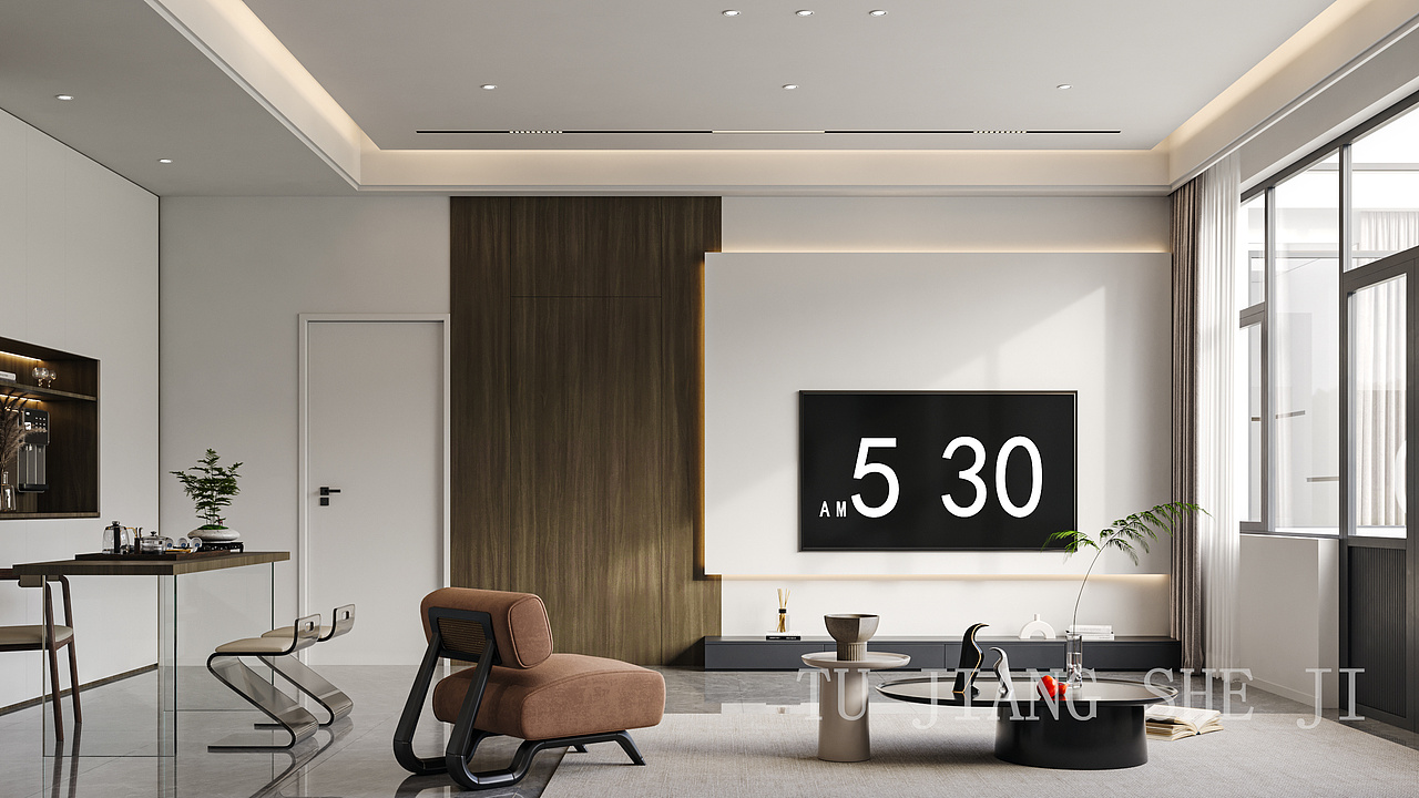 全屋案例 | 现代简约设计舒适耐看，找到理想生活状态~（图ZMzY3NzA1MDEy） - 家装设计 - 站酷设计师S子衿设计原创素材 - 站酷ZCOOL