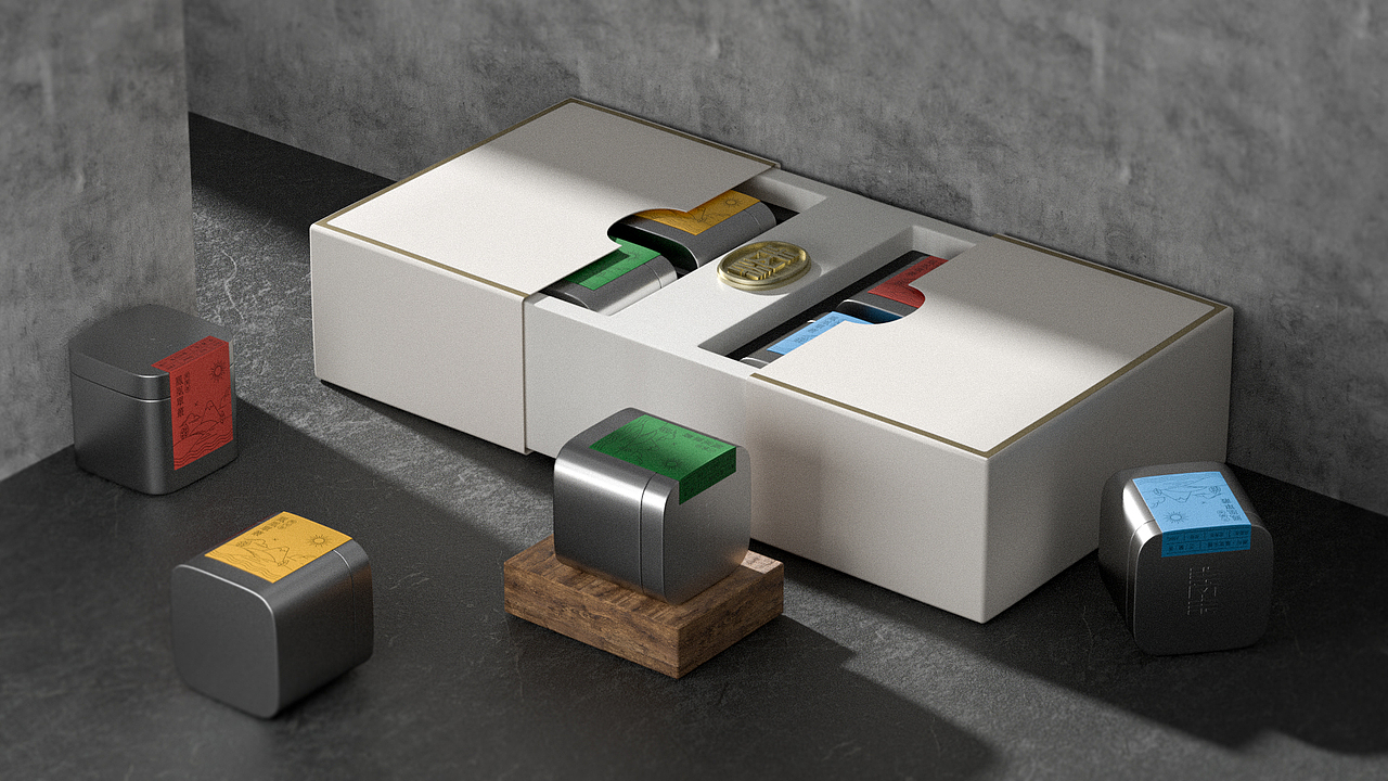 半山茶｜潮汕凤凰单丛茶叶包装设计（图ZMzAxNjgzNjE2） - 包装 - 站酷设计师吴志杰_zj原创素材 - 站酷ZCOOL