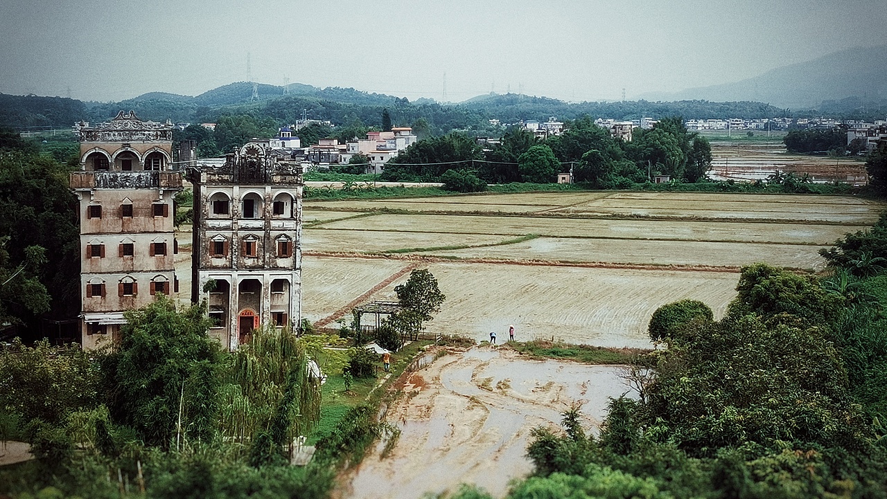 行摄广东唯一一处世界文化遗产开平碉楼