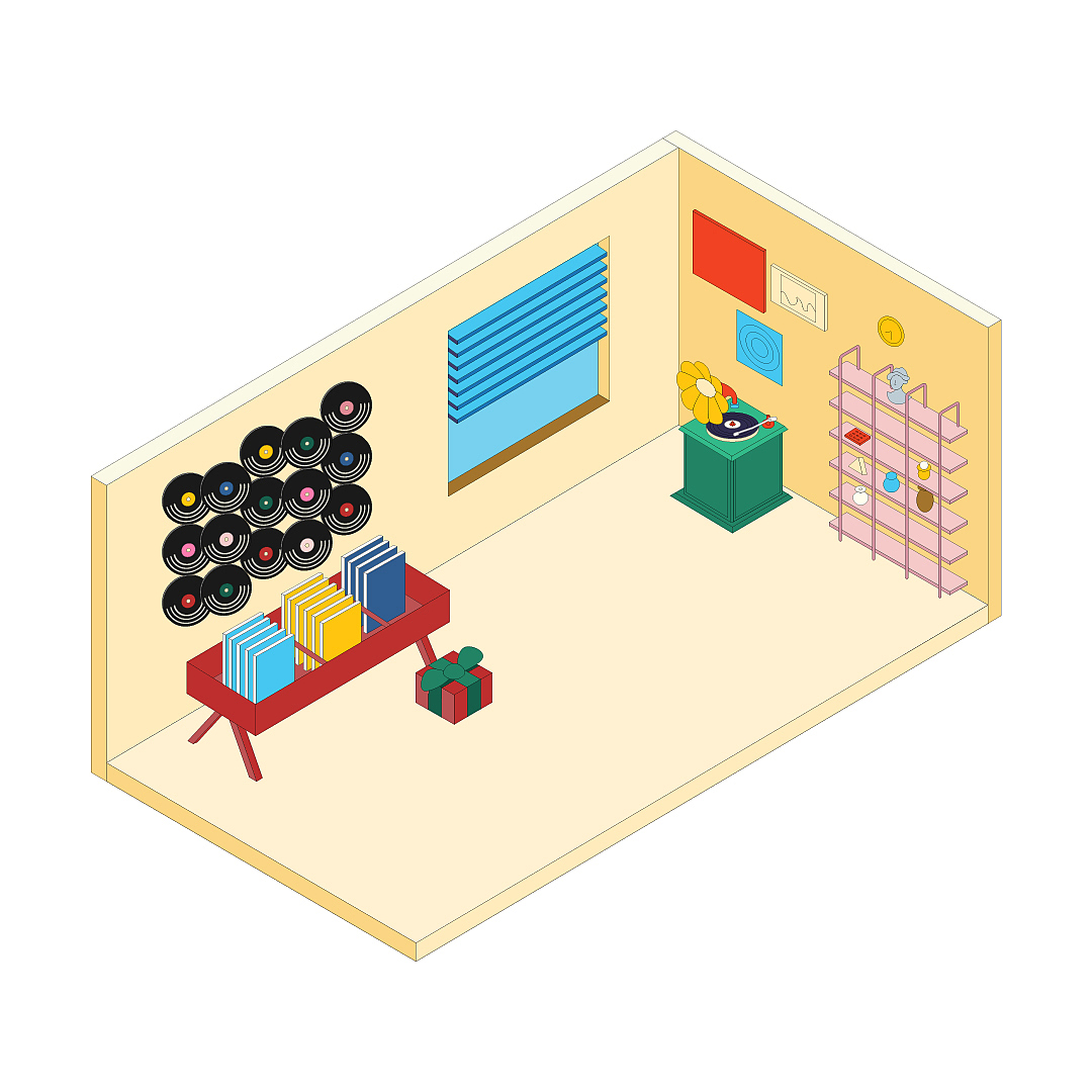 2.5D插画（图ZMzY4NTkxODQw） - 创作习作 - 站酷设计师iamsuperBess原创素材 - 站酷ZCOOL