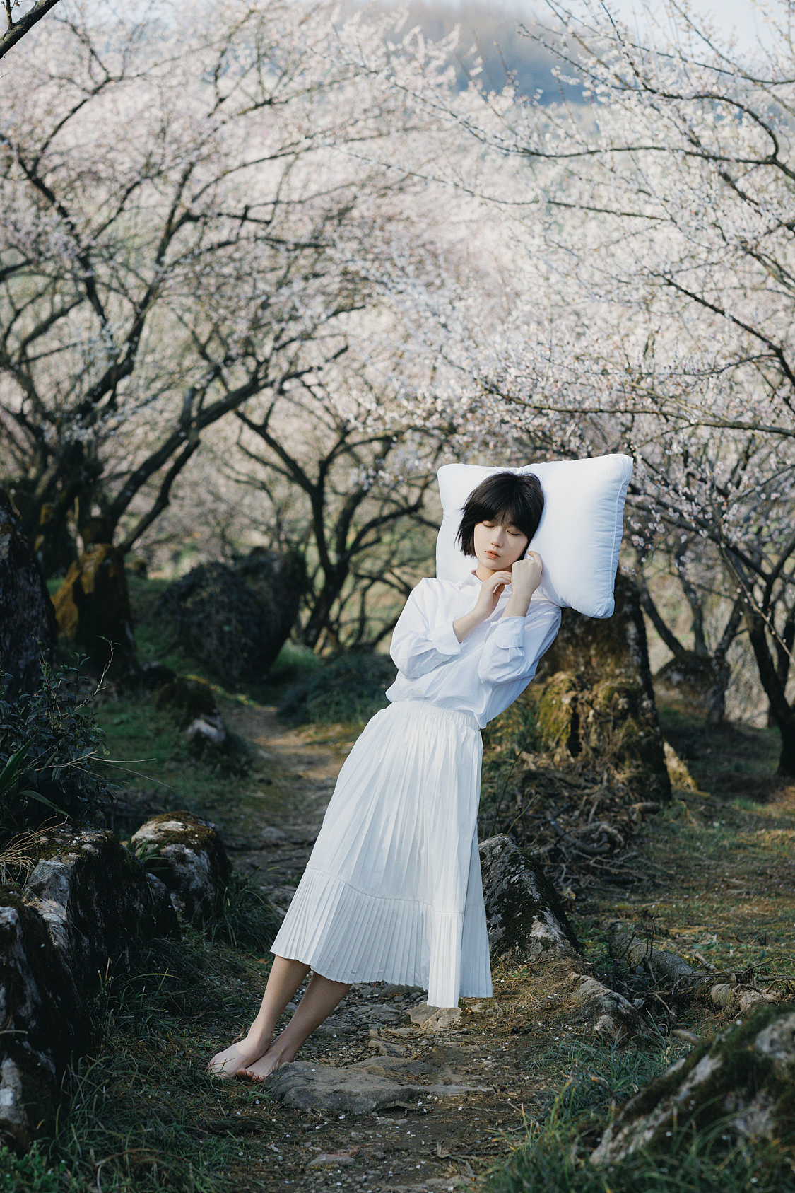 做个春天的梦（图ZMzMzNDc1Mjc2） - 人像摄影 - 站酷设计师白山Gavin原创素材 - 站酷ZCOOL