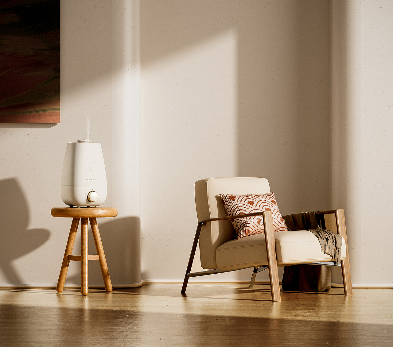 加湿器场景渲染练习（图ZMzQyNTA1MjY0） - 场景 - 站酷设计师汤圆与丘丘原创素材 - 站酷ZCOOL