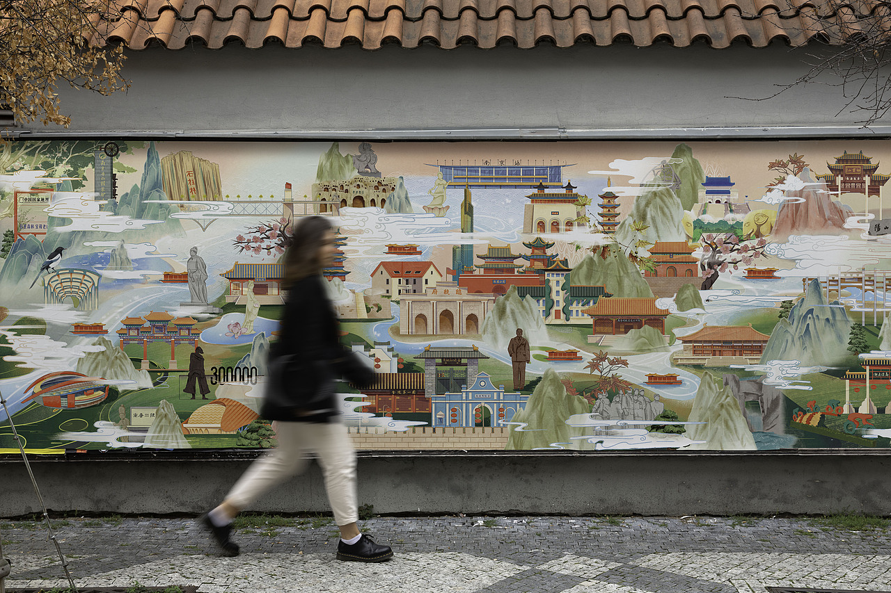 新金陵四十八景|插画设计