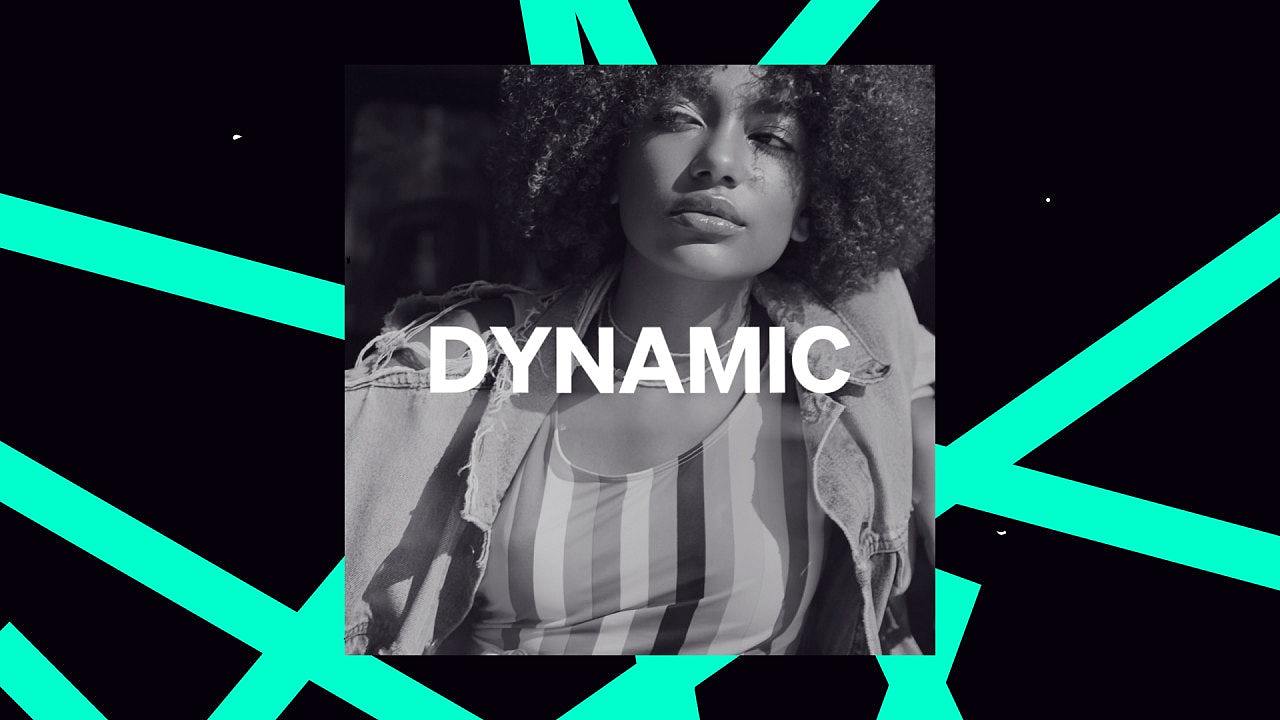 AE模板|动感创意品牌宣传介绍文字标题字幕条开场片头