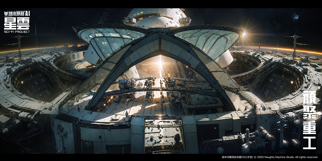 《星雲》系列-AI 科幻元宇宙世界观设定-乌洛星球